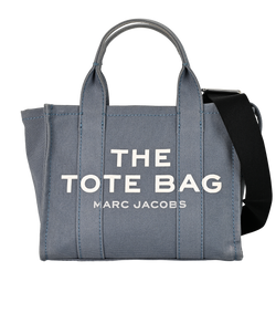 Mini The Tote Bag, Canvas, Blue, M0016493, S, 2*